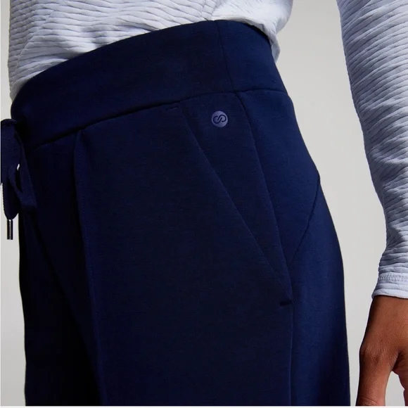 Calia soft scuba wide leg pant opulent blue size small NWT - Picture 2 of 7